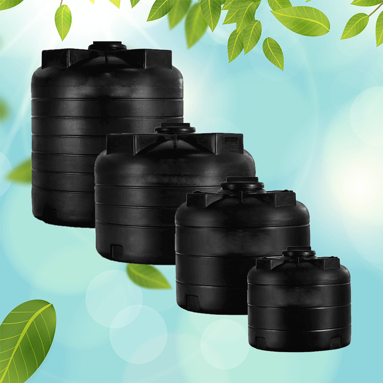 cisternas de agua en diferentes tamaños